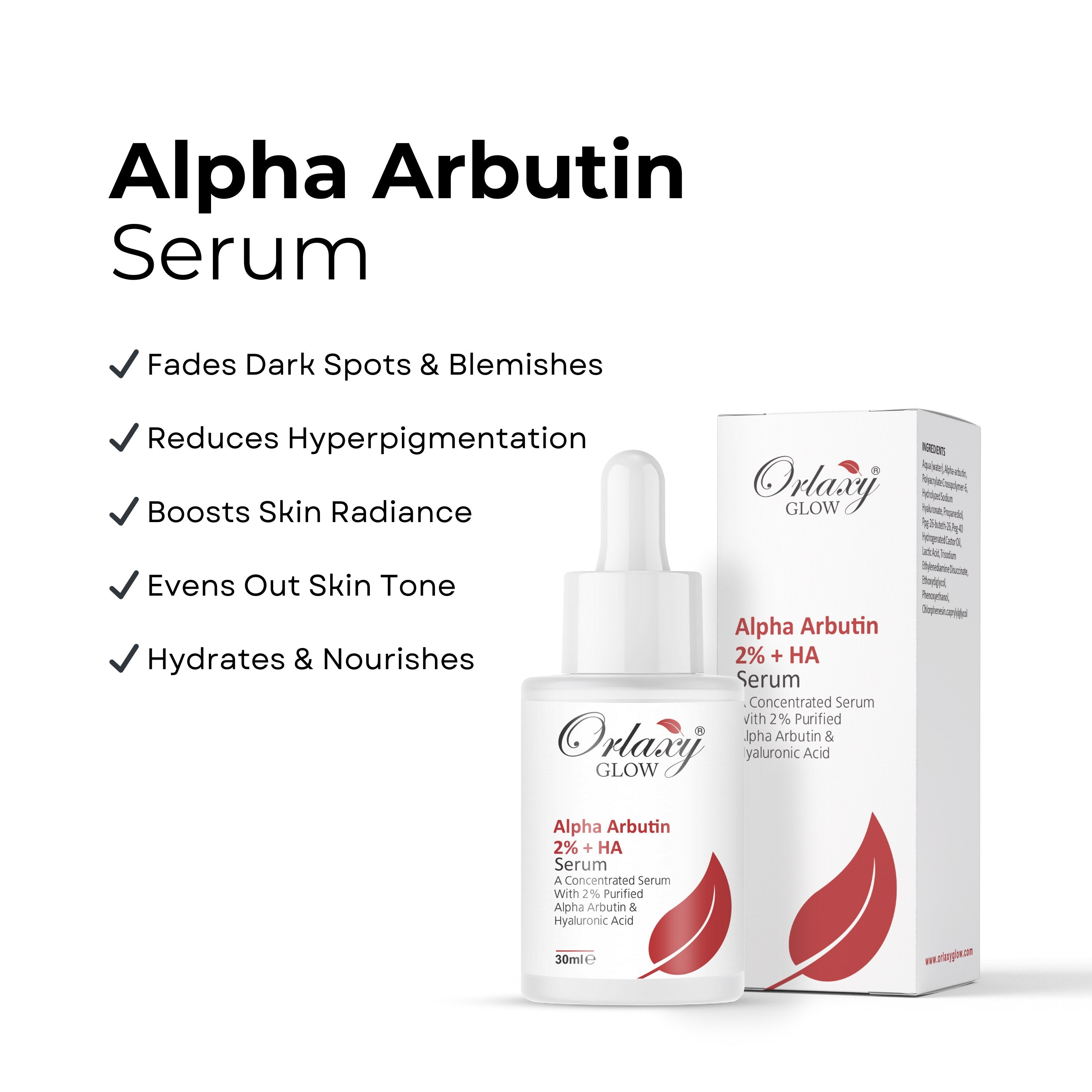Alpha Arbutin 2% Brightening Serum 30ml