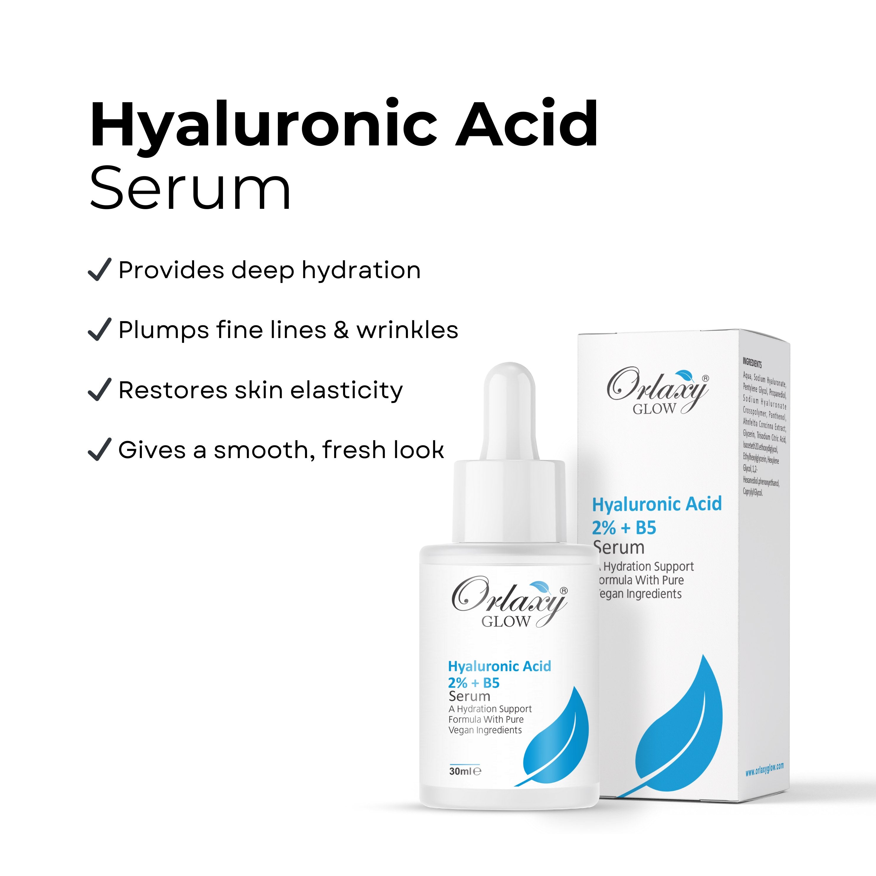 Hyaluronic Acid 2%+B5 Hydrating Serum 30ml